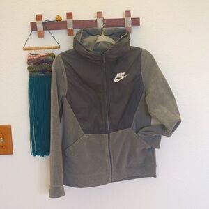 Nike fleece zip up jacket